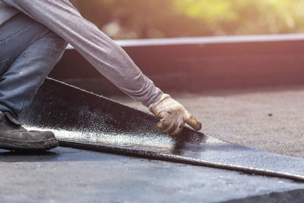 Professional Waterproofing technician working in Lyles, TN